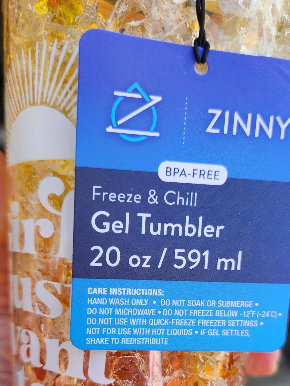 Girls Just Want to Have Sun Insulated Tumbler - Amber Gold● No Offers